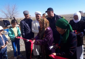 Тарбағатайда мешіттің ұйтқы болуымен үй салынды (фото)