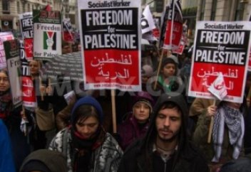 Әлем елдеріндегі Израиль елшіліктерінің алдында наразылық шеруі өтті