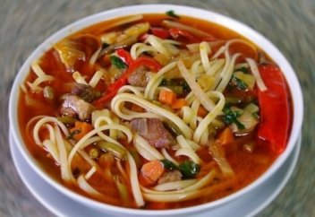 Мастерская вкуса: лагман с бараниной (Видео)